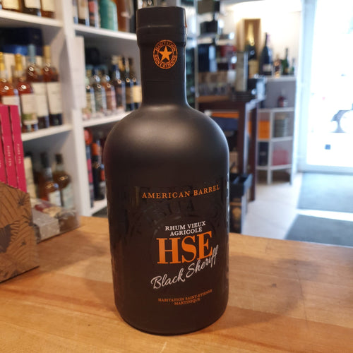 HSE Rum Martinique Rhum Vieux Agricole Black Sheriff Rum 40% vol. 0,7l