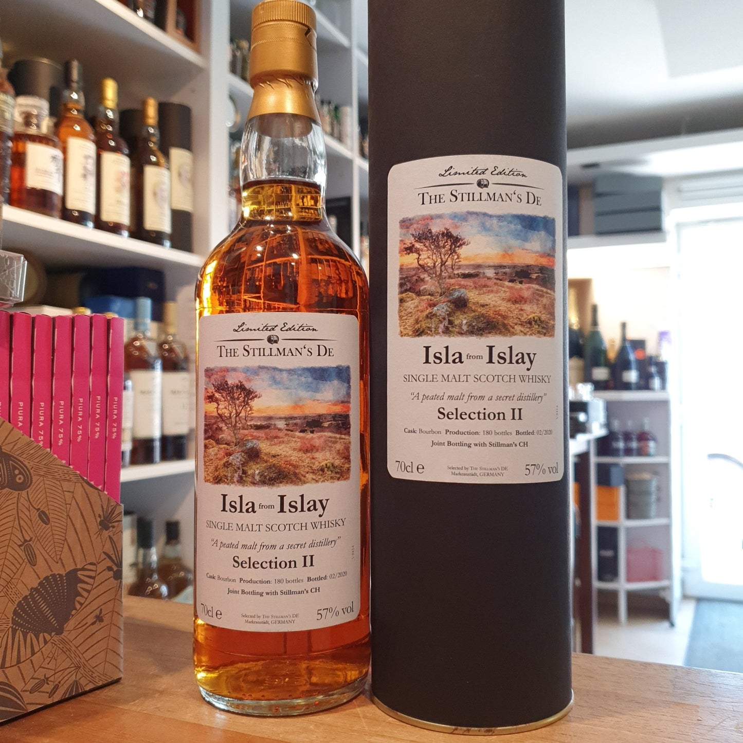 The Stillman´s Whisky Isla from Islay Fassabfüllung 2020 in Fassstärke Lag 0,7l 57% vol. Selection 2 ( II )