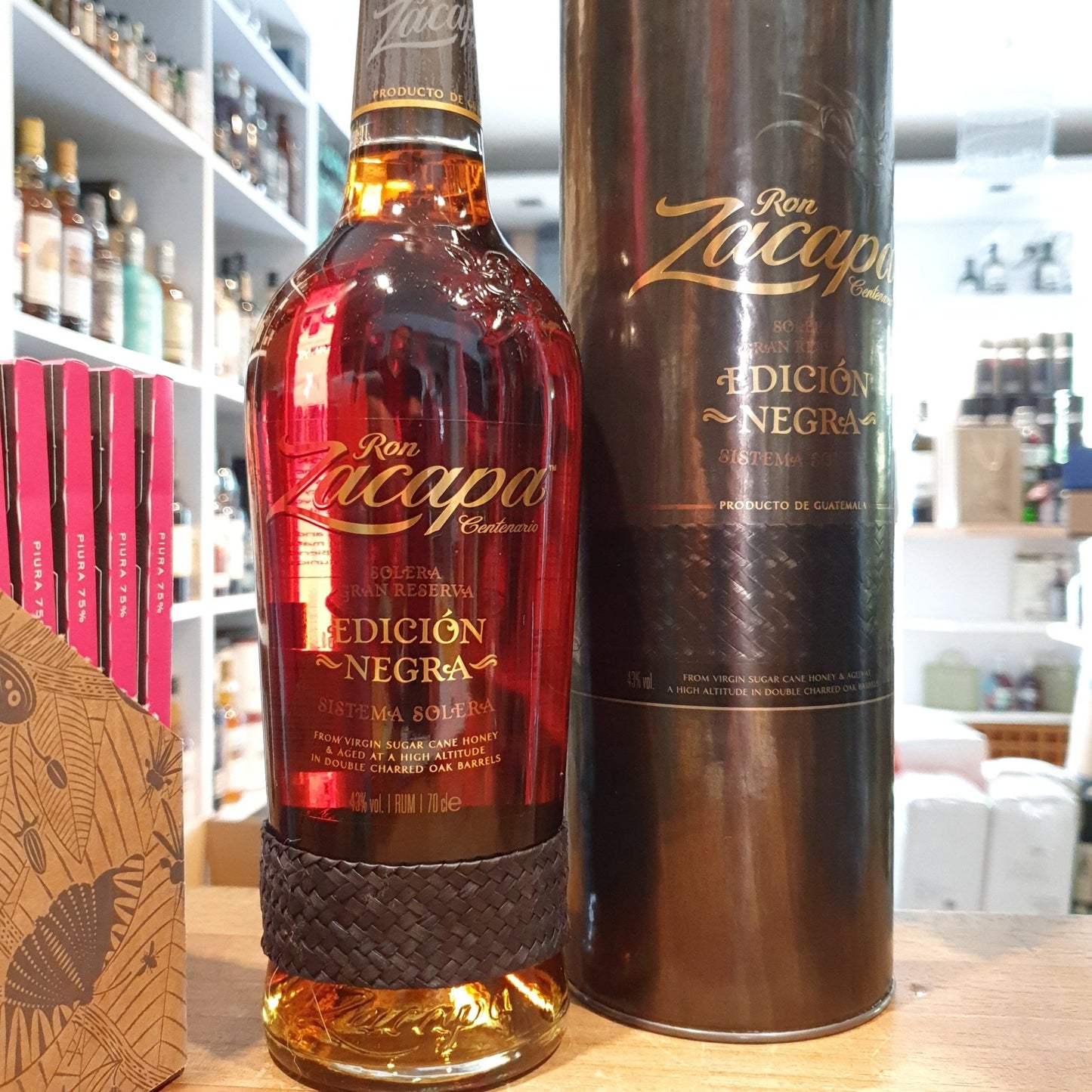 Ron Zacapa Edicion Negra 0,7 43%vol. mit GP Rum Guatemala Edition mit
