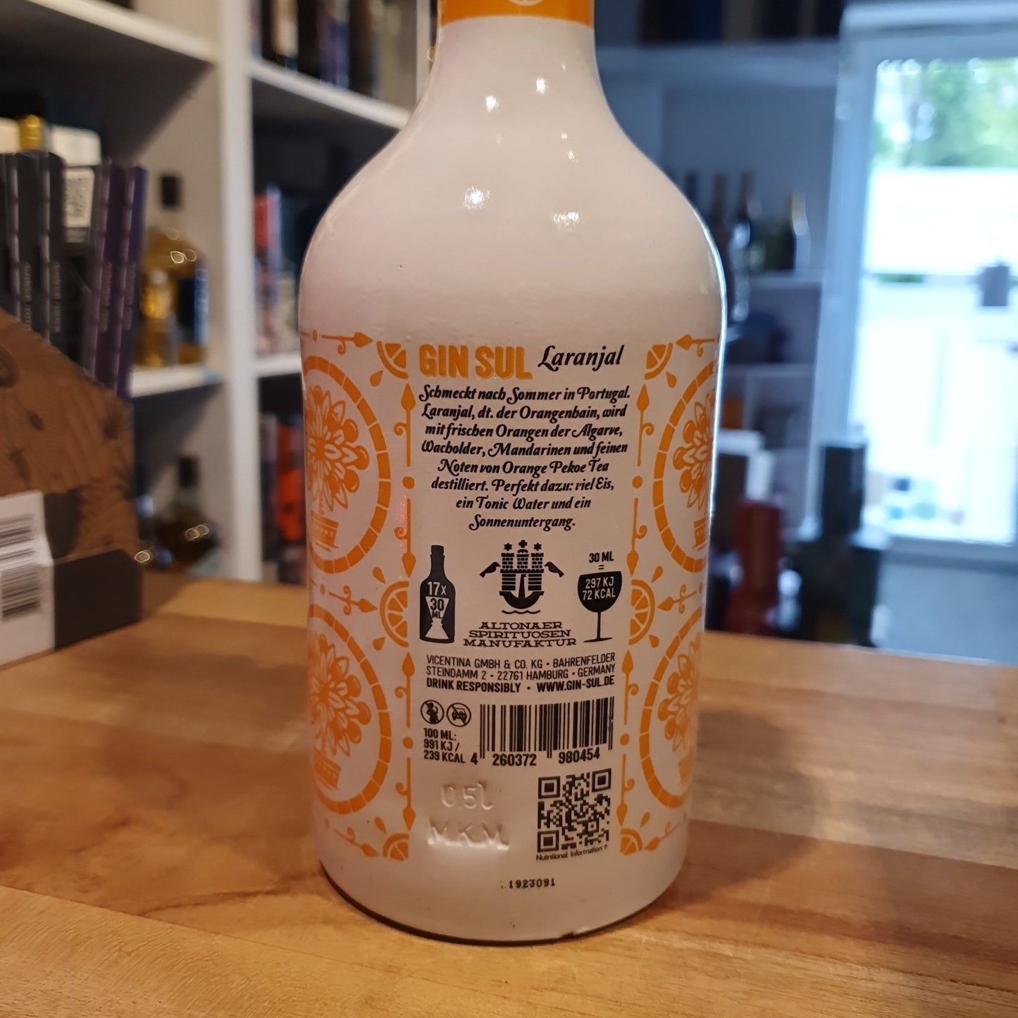 Gin Sul Laranjal édition spéciale 2023 0,5l 43% vol. fl Small Batch limitée à 12-20.000 Fl