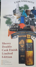Laden Sie das Bild in den Galerie-Viewer, Glenscotia 11 Finished sherry PX + Oloroso sherry cask strength single malt scotch whisky Campbeltown 0,7l 54,1 %