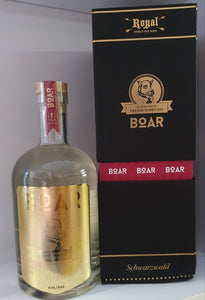 Boar Royal Gin WEISS limited Edition 2021 0,5l 43% vol. Flasche limitierte Edition fassgelagert