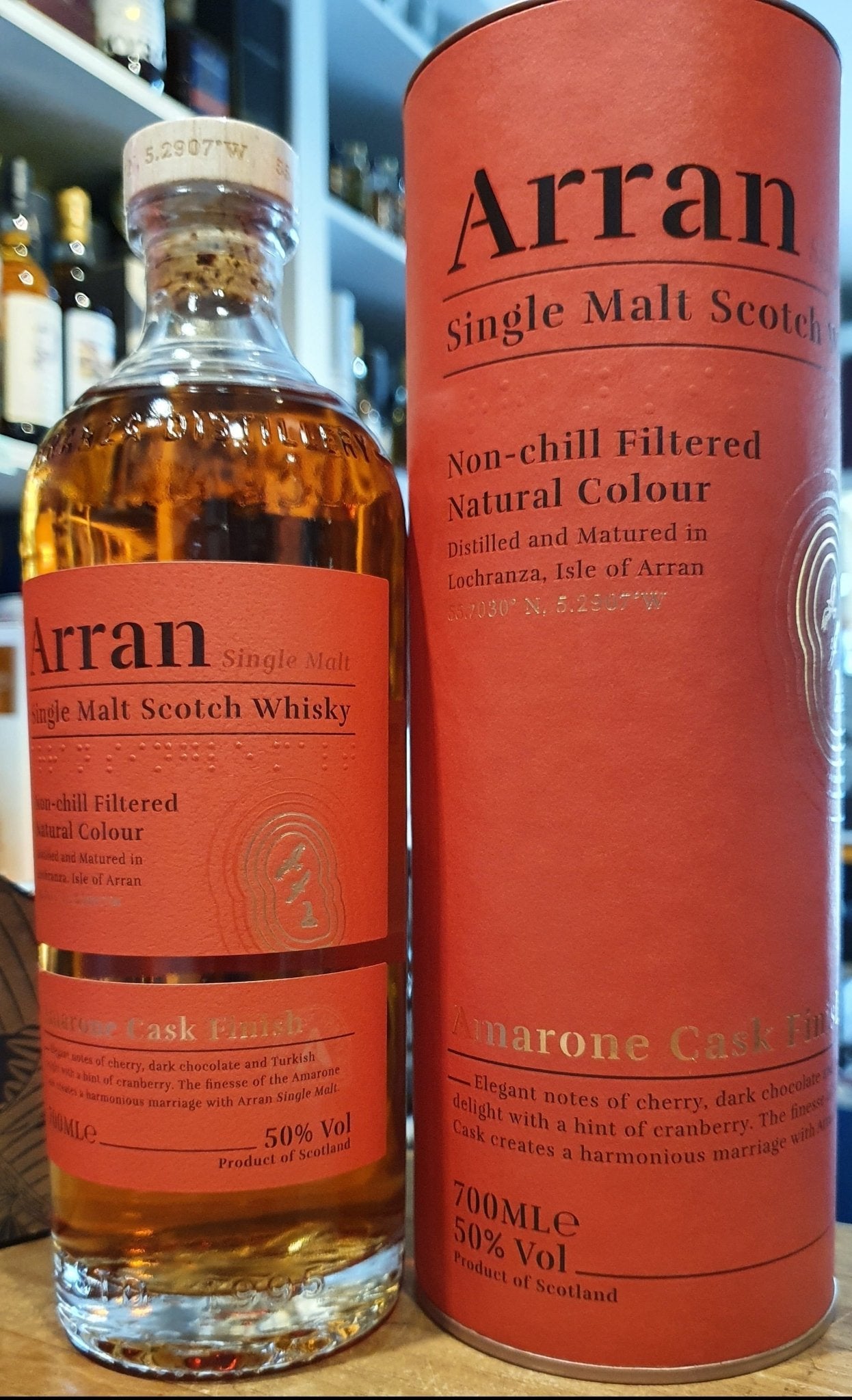 Arran Amarone Cask 0,7l 50% vol. single malt Whisky