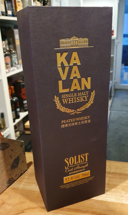 Kavalan Solist Peated 2022 0.7l Fl 52,4%vol. Taiwan Whisky #R150414044A limitiert auf 139 Flaschen