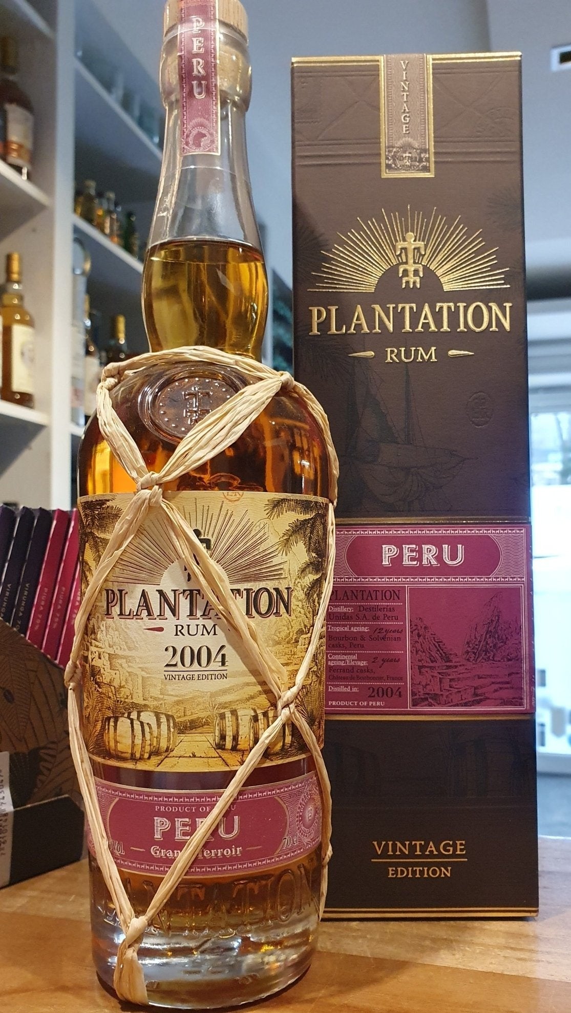 Plantation Vintage Peru 2004 2018 0,7l 43,5% vol. limitiert Unidas S.A. Dist. Grand terroir