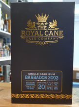 Chargez l'image dans la visionneuse de la galerie,Royal Cane Barbados 2002 0,7l 50%vol. Rum single cask Distillery: Foursquare Rum 20 years -American white