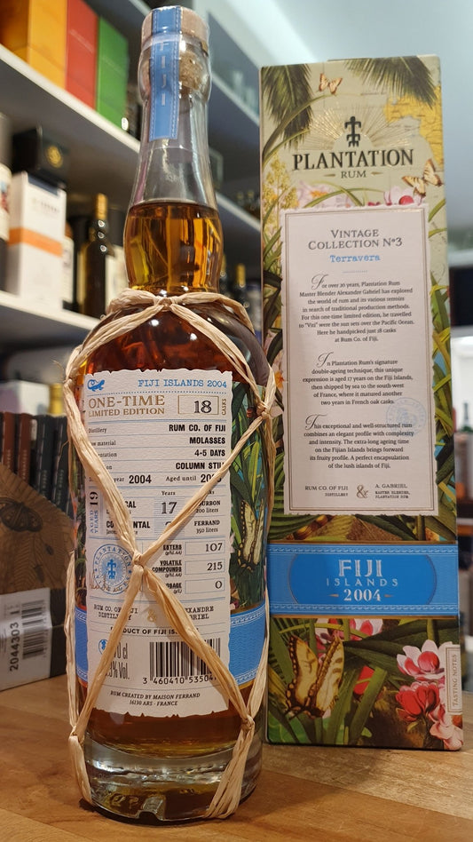 alt
Plantation One Time Fiji Island 2004 2023 0,7l 50,3% vol. limitovaná edice rumu speciální limitovaná edice