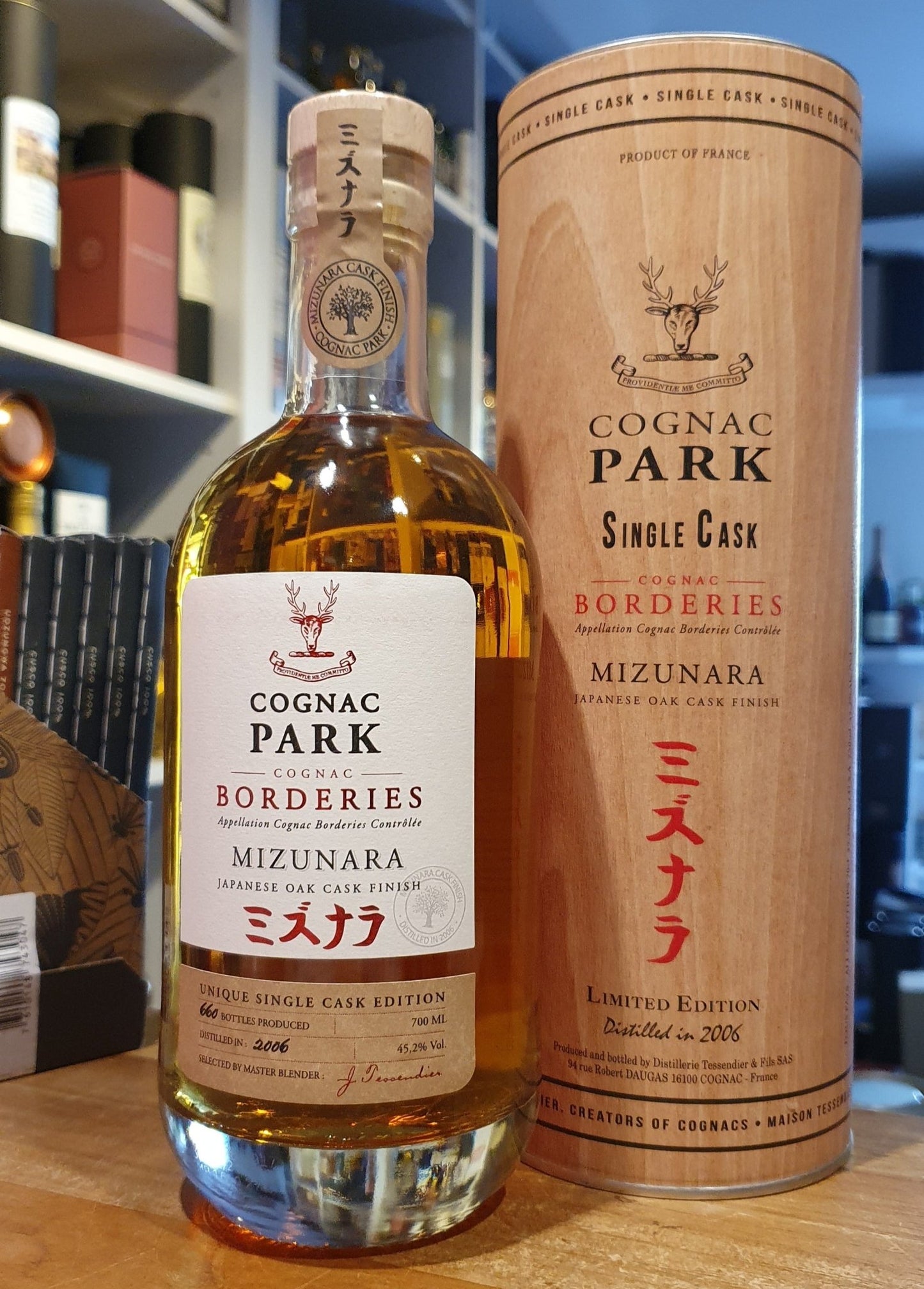 Cognac Park Single cask Ediition 2006 Borderies Cognac im Mizunara Fass gelagert 0,7l 45,2% vol. - inn-out-shop