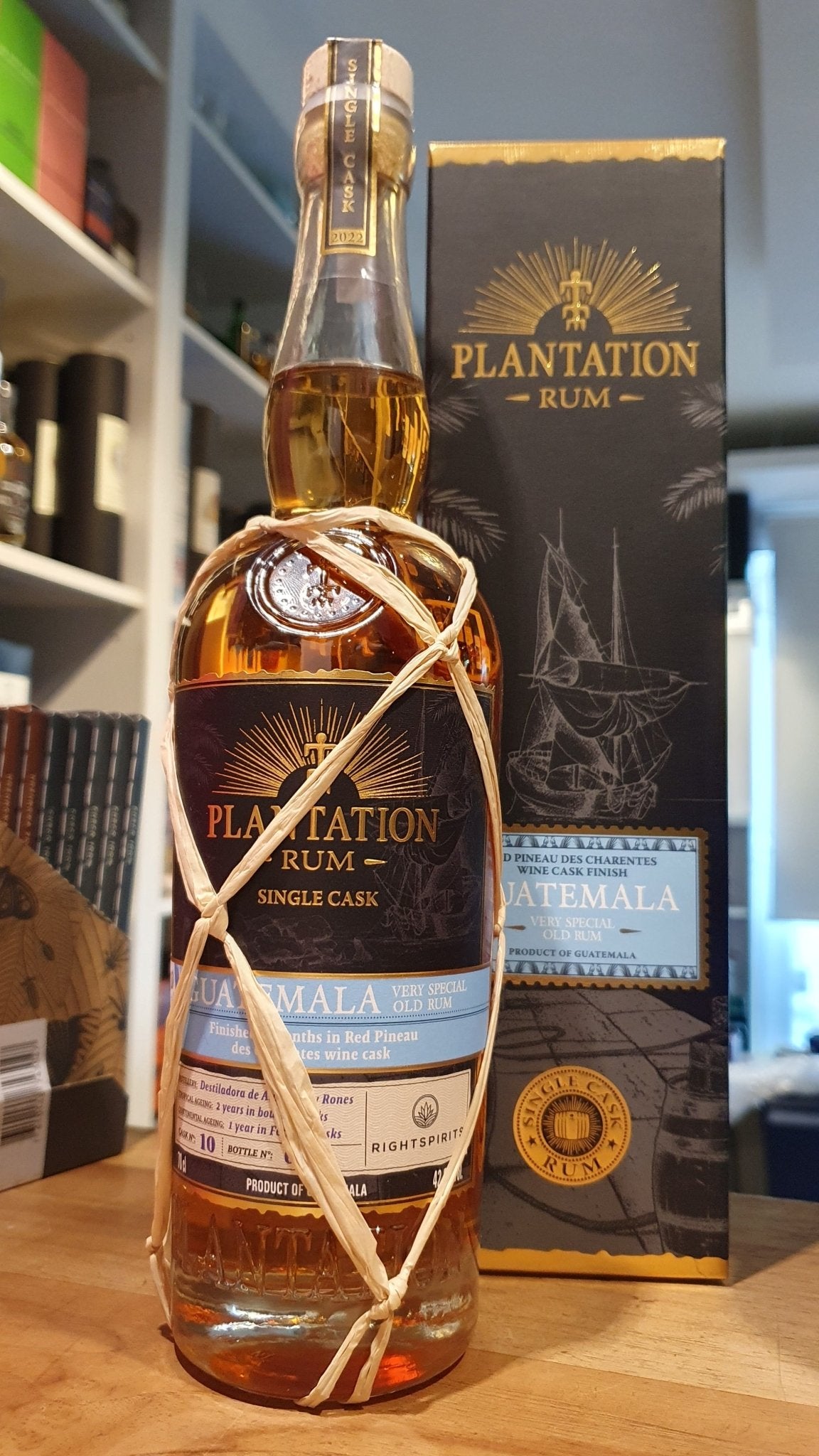 Plantation Guatemala 2022 red Pineau d.Ch. 0,7l 42,8% vol. Rum