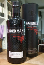 Laden Sie das Bild in den Galerie-Viewer, Brockmans Gin mit Geschenk Dose Intensely Smooth premium Gin 0,7l Fl 40% vol.