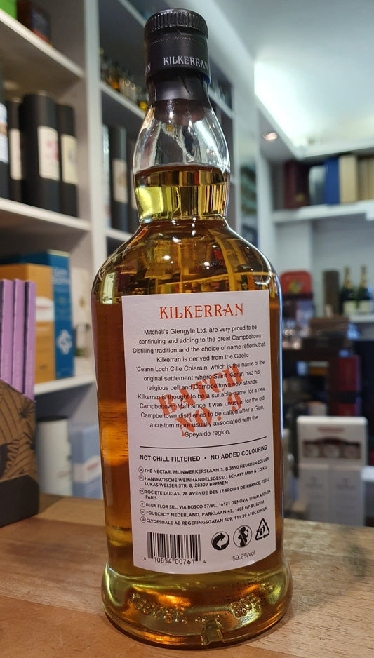 Kilkerran Heavily Peated Batch 9 0,7l 59,2 %vol. o.Dose Campbeltown Limited Edition
