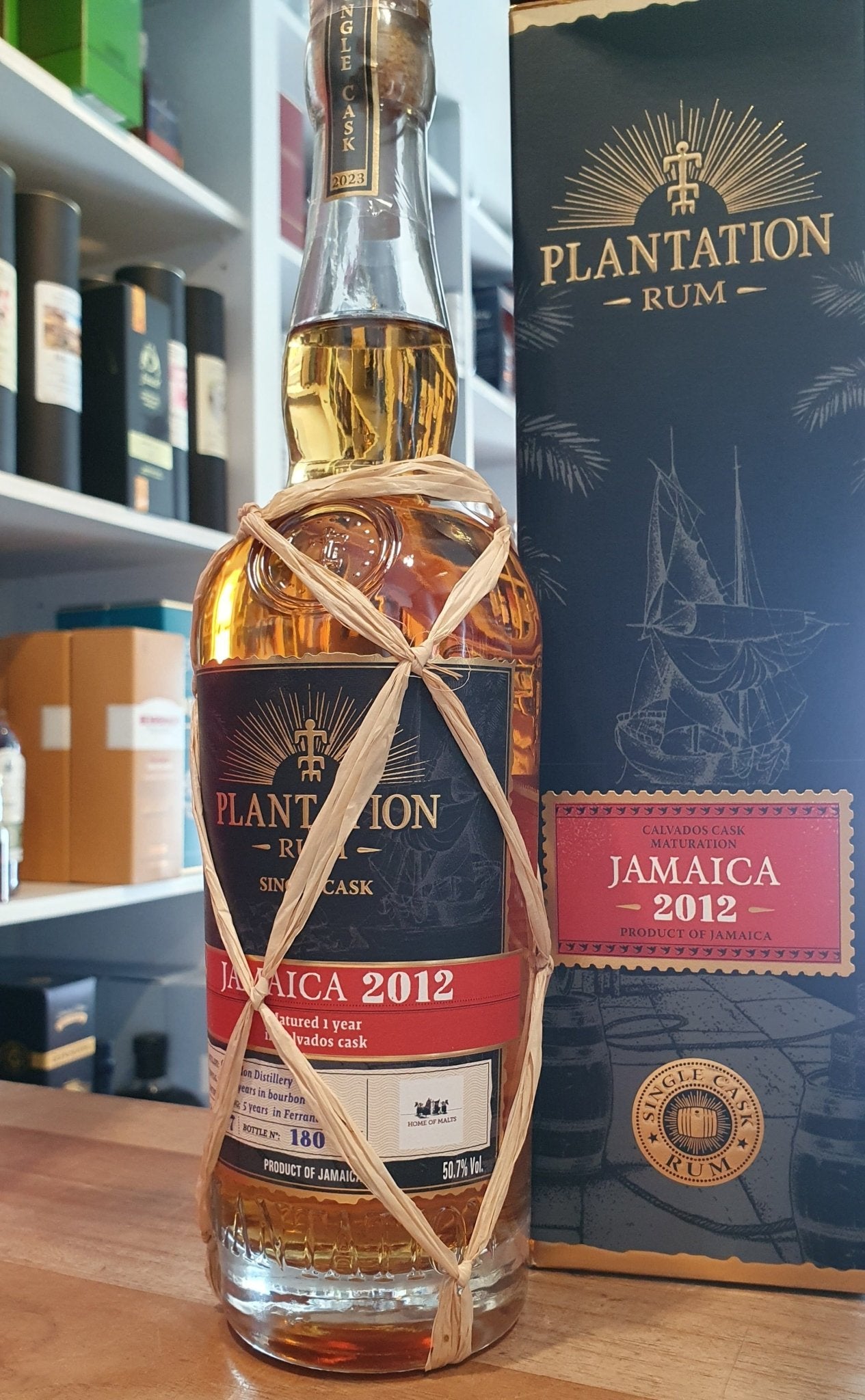 Plantation Jamaica 2012 2023 Clarendon Calvados cask 0,7l 50,7 % vol. #7 single cask Rum hm - inn-out-shop