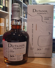 Načtěte obrázek do prohlížeče galerie,Dictador Parrafo 1999 Bourbon 2022 0,7l 43% vol.