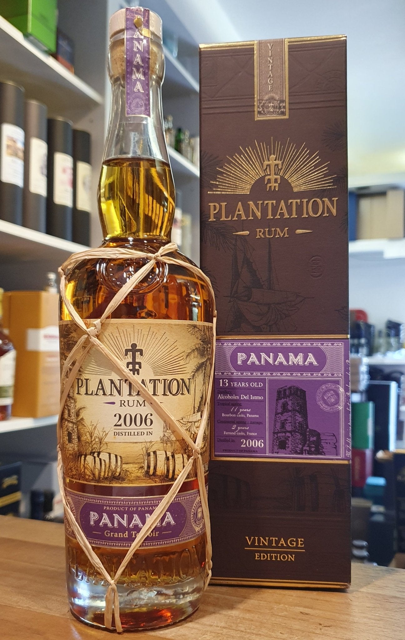 Plantation Panama Vintage 2006 2019 13y 0,7l 41,6% vol. limitiert grand Terroir