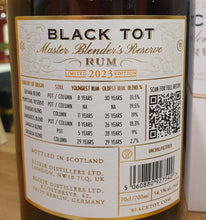 Načtěte obrázek do prohlížeče galerie,Black Tot Master Blender’s Reserve Rum Limited 2023 Edition 54,5 %vol. 0,7L Rum blend