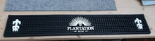 Laden Sie das Bild in den Galerie-Viewer, Plantation Barmatte Rum schwarz weisse Schrift