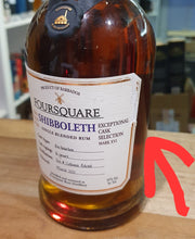 Načtěte obrázek do prohlížeče galerie,Foursquare Shibboleth + BESCHÄDIGT ! + 16y Barbados Exceptional cask 56% vol. 0,7l