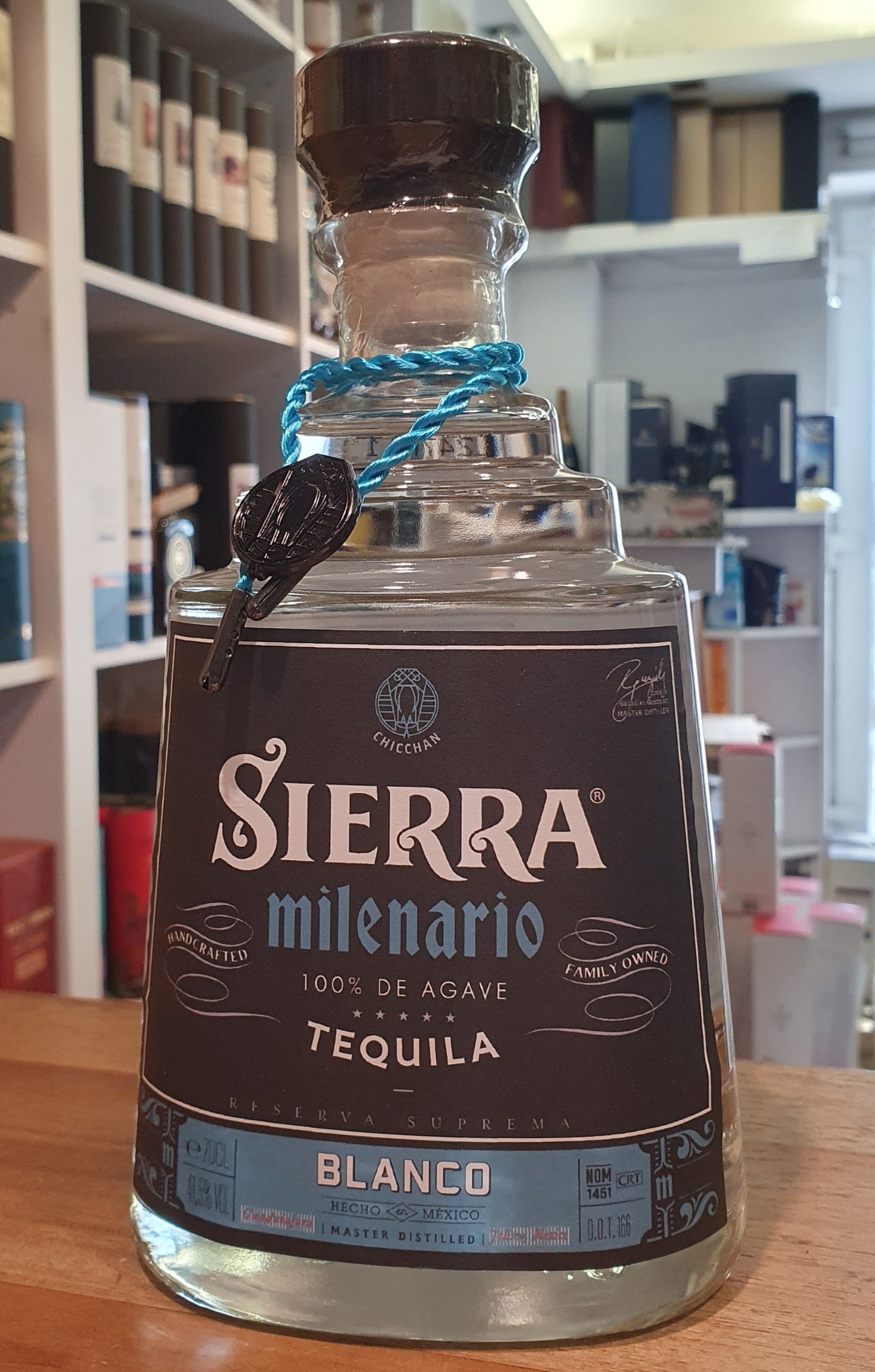 Milenario blanco 100% Agave Tequila 0,7l 41,5% vol. Sierra 83 proof