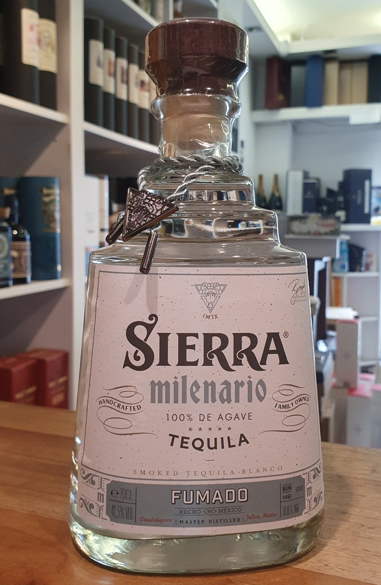 Milenario Fumado blanco 100% agávová tequila 0,7l 41,5% obj. Sierra 83 proof kouřová