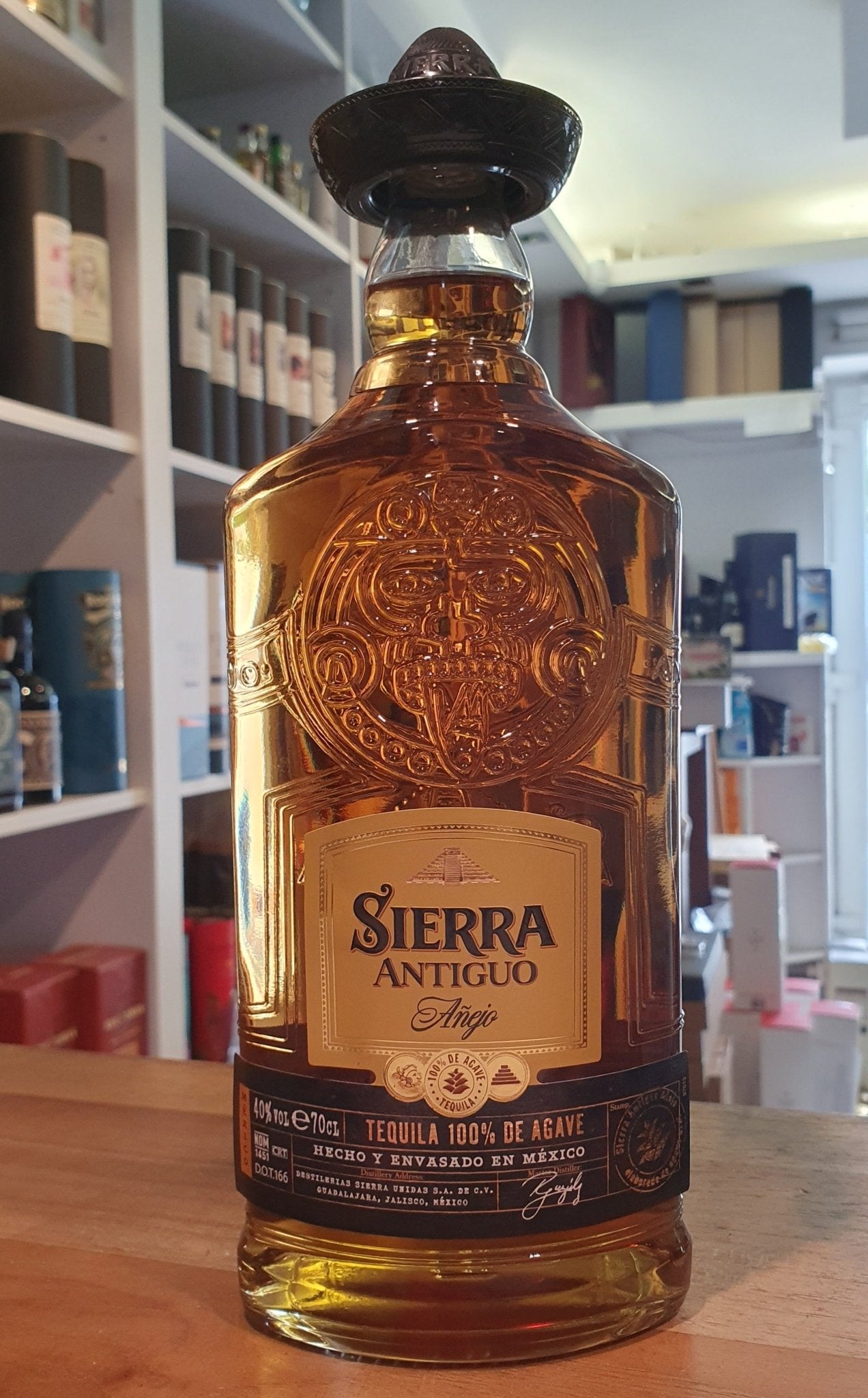 Sierra Antiguo Añejo 100% agávová tequila 0,7l 40% obj. Mexiko