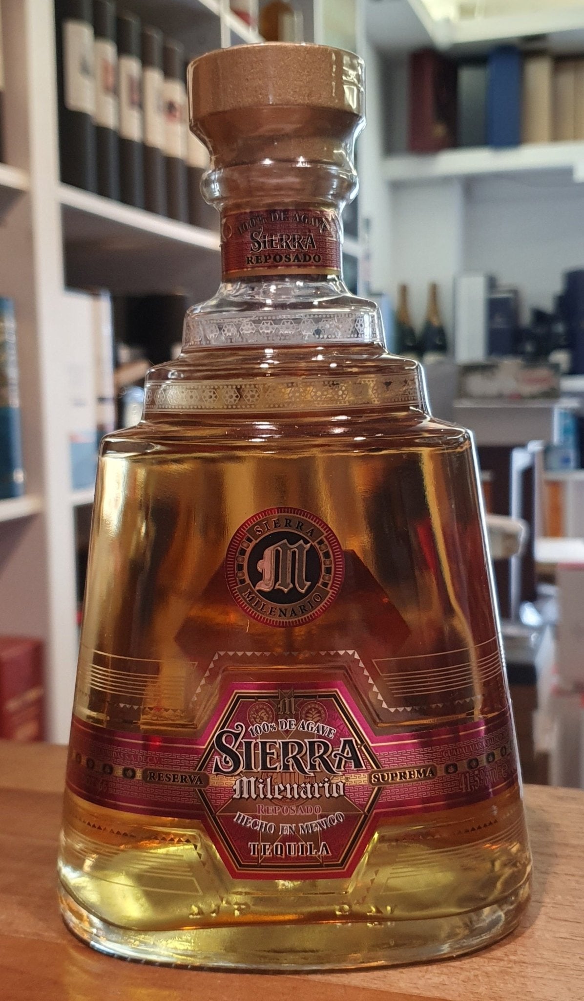 Milenario Trio Reposado 100% Agave Tequila 0,7l 41,5% vol. Sierra 83 proof trojitě destilovaná
