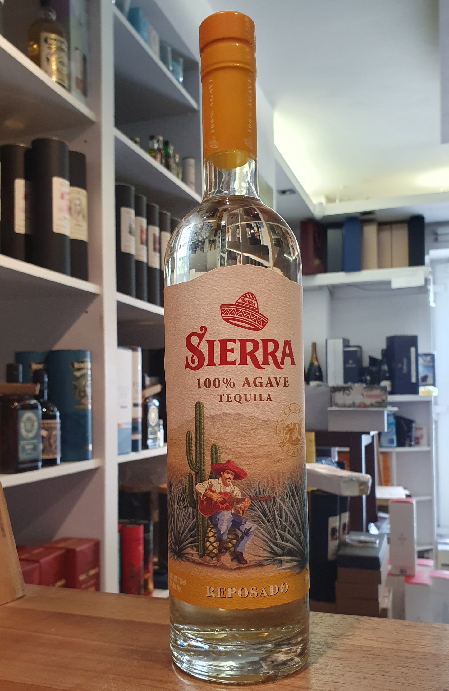 Sierra Reposado 100% Agave Tequila 0,7l 35% vol.