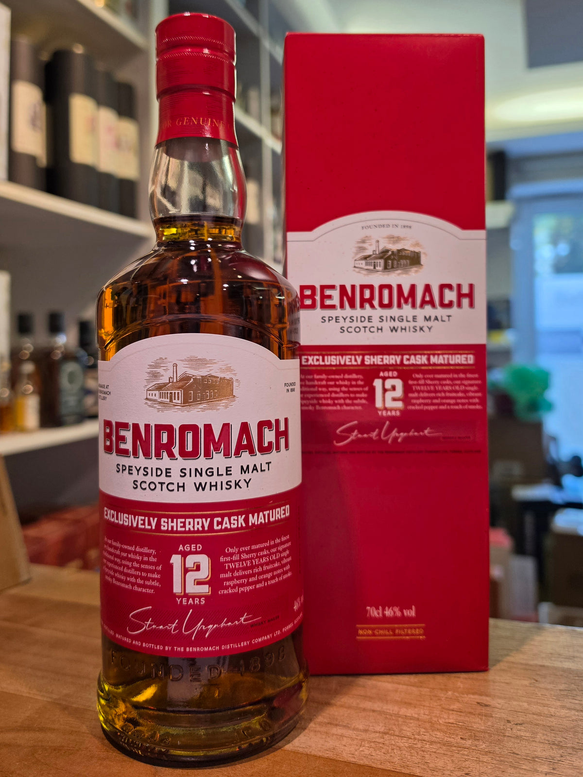 Benromach 12 single Malt 0,7l 46% vol. Whisky