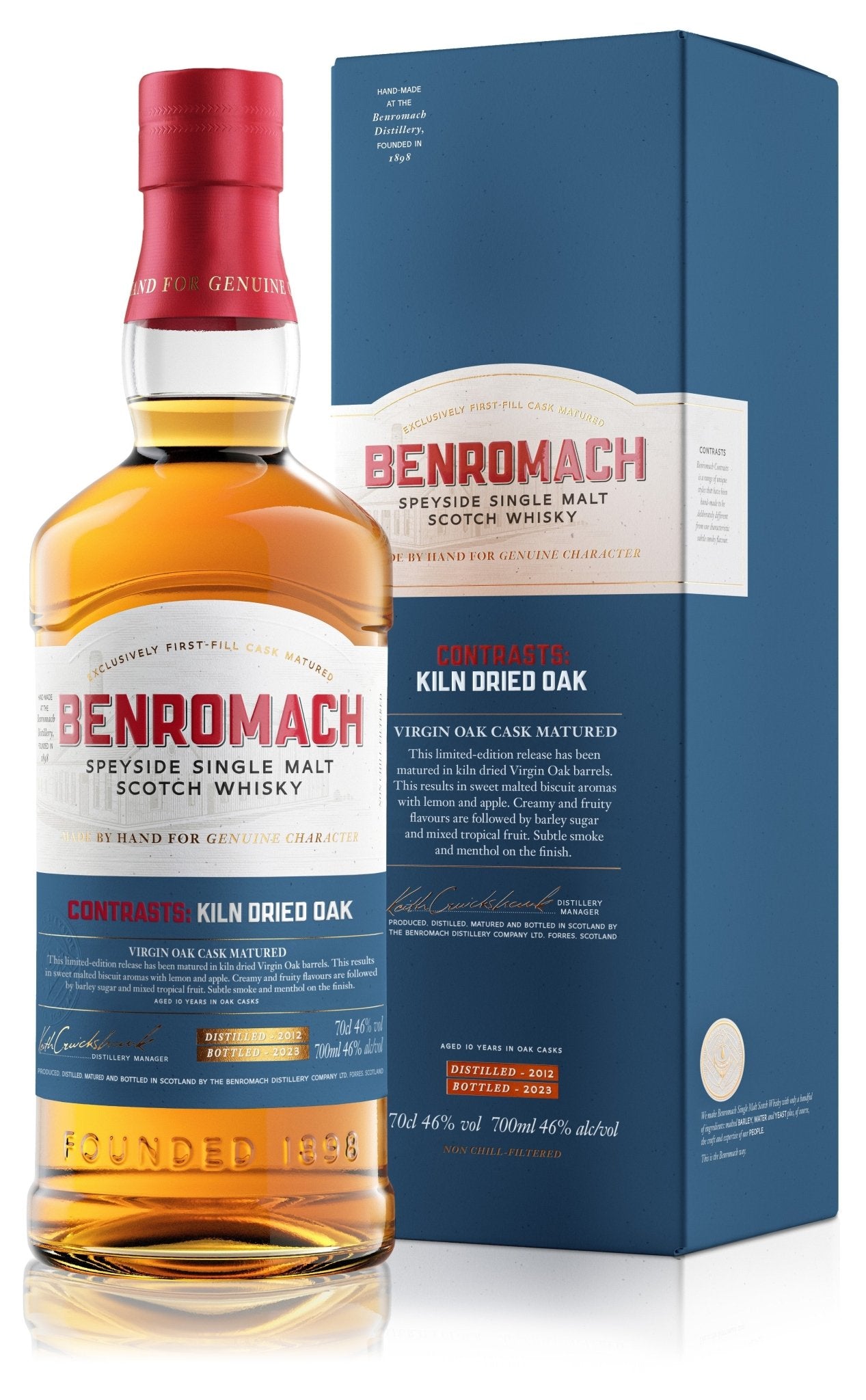 Benromach Contrasts Kiln dried Malt 0,7l 46% vol. Whisky