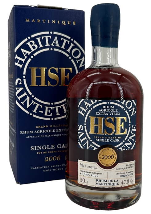 HSE 2006 2022 Grand Millesieme Single Cask 16y Agricole Rum 47,8% vol. 0,5l Rum - inn-out-shop