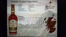 Laden Sie das Bild in den Galerie-Viewer, Twcc scotch Whisky Peatside GG Port cask 10y 0.7 59,6% Fassstärke ( GLENGLASSAUGH ) Speyside Schottland Tee Spoon b