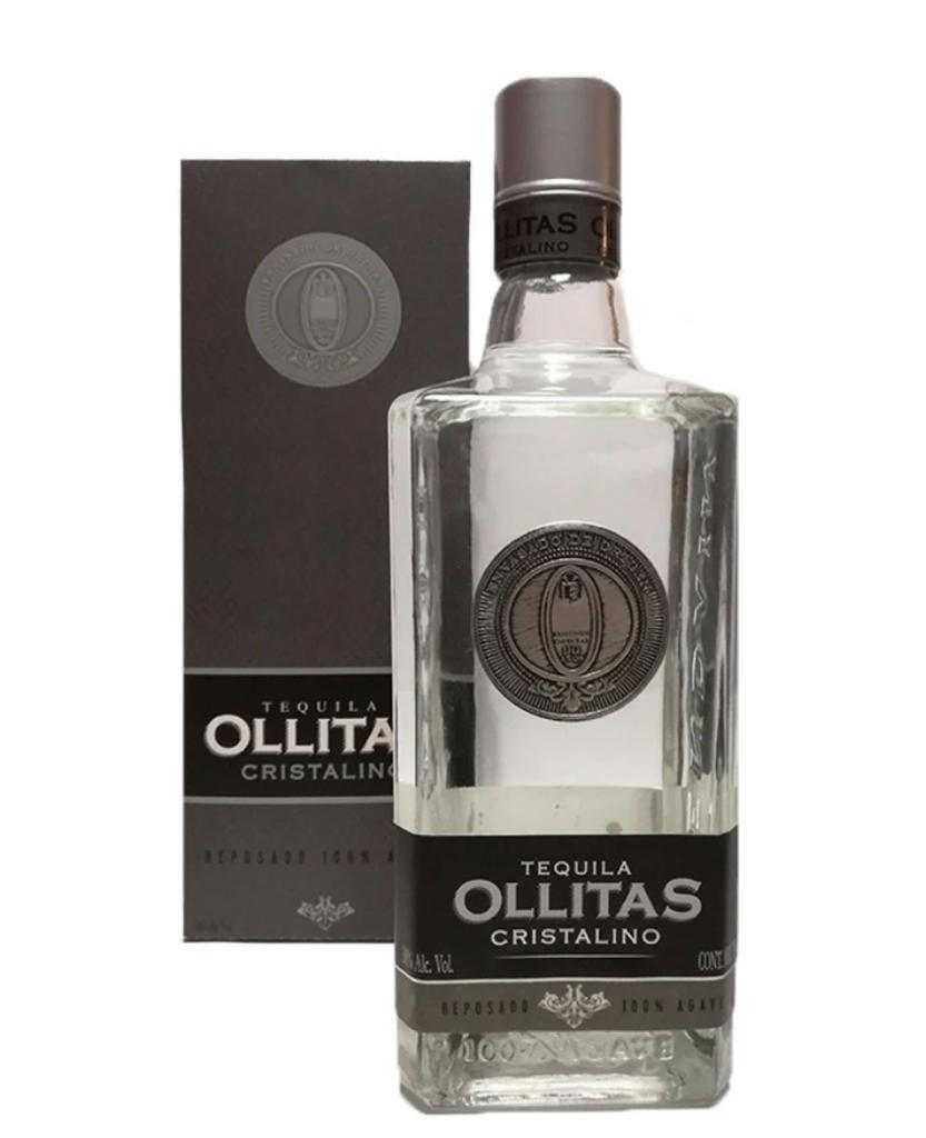Ollitas Cristalino, silver filtered, Reposado, Limited Edition Tequila 0,7l 38% vol. 100% agave with GP,