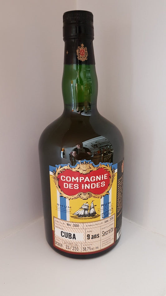 Compagnie des Indes cdi Rhum Fassabfüllung Sonderedition limitiert auf nur ein Fass Rum Cuba 9y 0.7l 58.7%