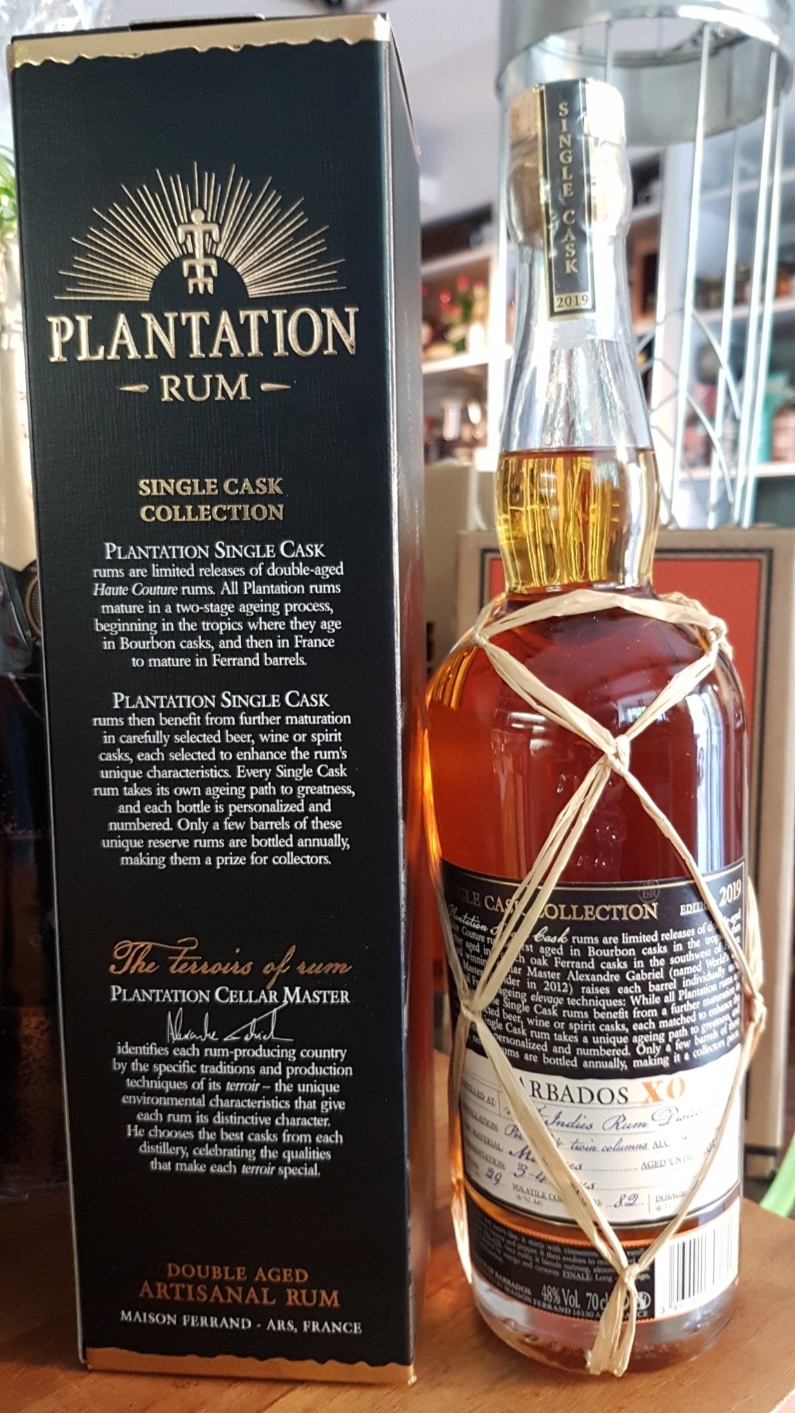 Plantation Rum Barbados XO 2019 0,7l 48% single cask Fassabfüllung Sonderedition limitiert