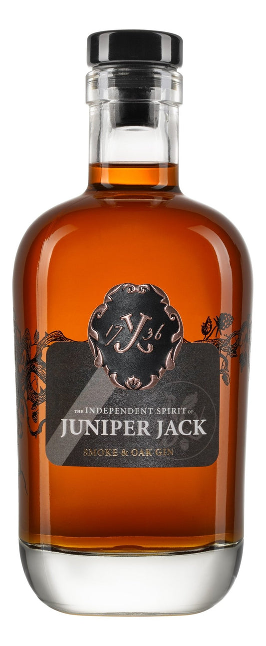 Juniper Jack Gin Smoke & Oak Edition 0,5l 46,5% vol. with smoked Lapsang Souchong organic black tea