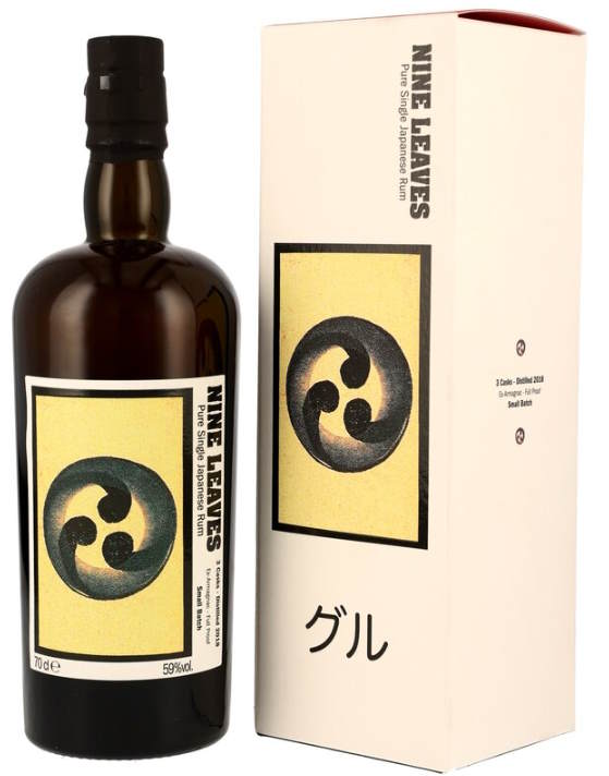 Rum Nine Leaves 2018 Armagnac Casks Small Batch Japan 59%vol 0,7l Otsu Shiga