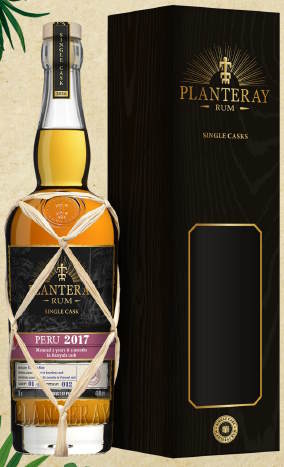 Planteray Peru 2017 2026 Banyuls cask XO 0,7l 41,4 % vol. single cask Rum Plantation