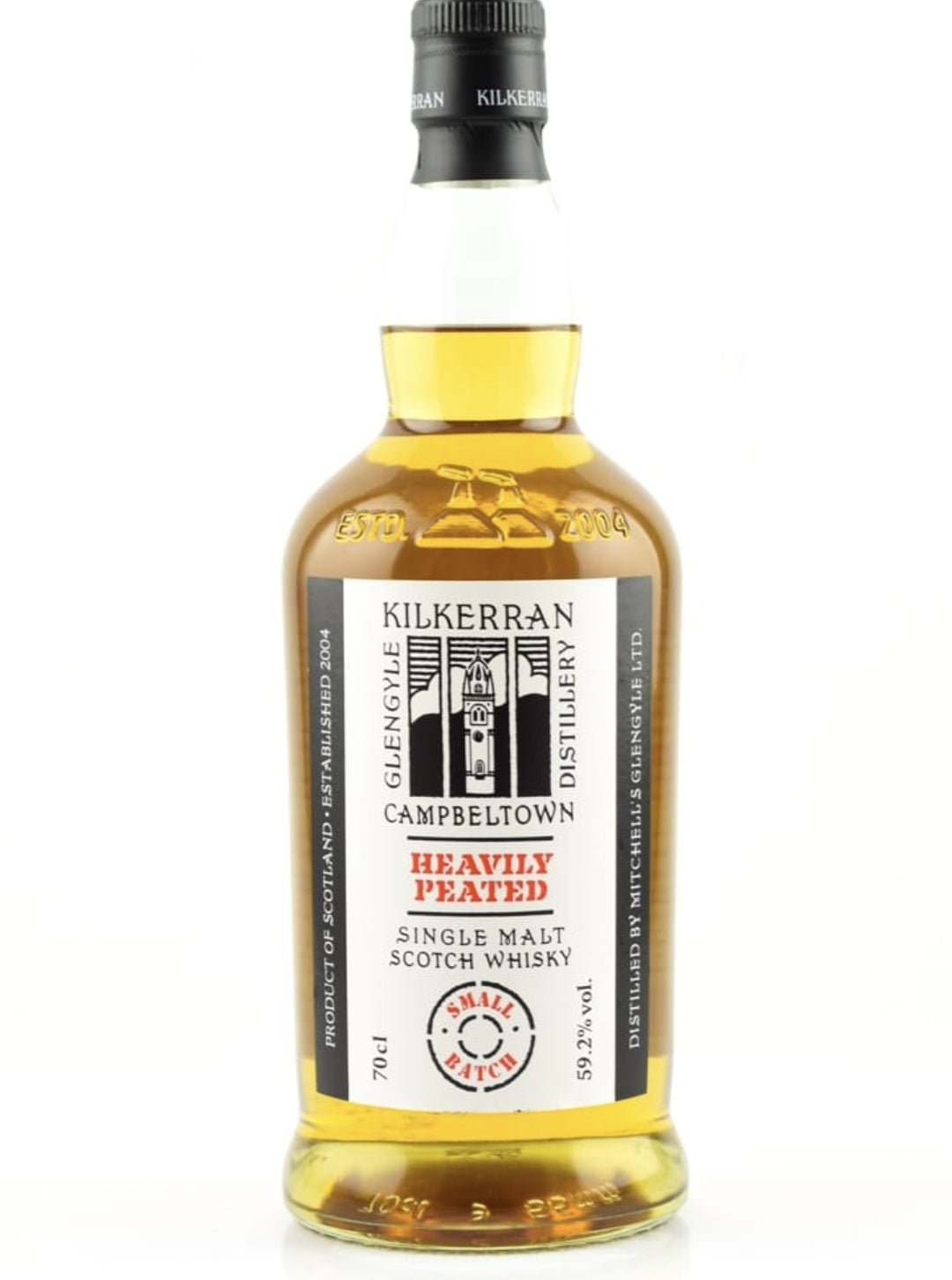 Kilkerran Heavily Peated Batch 9 0,7l 59,2 %vol. o.Dose Campbeltown Limited Edition