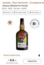 Load image into Gallery viewer, Compagnie des Indes Jamaica 12Y 2009 2022 Jamaica New Yarmouth 0,7l 60,2 %vol. cdi Rum limited single cask cask strength! JNY