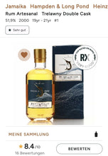 Načtěte obrázek do prohlížeče galerie,RA Trelawny Double Cask Hampden 1998 / Long Pond 2000 2017 0,5l 51,9% vol. Artesanal Rum