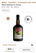 Load image into Gallery viewer, Compagnie des Indes Belize, Travellers Dist 14Y 67,1% vol. 0,7l Rum Rhum Dieser Rum ist der ein Jahr ältere Nachfolger des 13