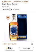 Load image into Gallery viewer, Cihuatan Single cask barrel 0,7l 55,2% vol. Rum el salvador 15y Master Selection Maestra Ronera Gabriela Ayala