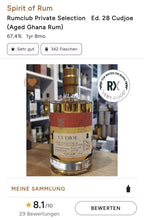 Načtěte obrázek do prohlížeče galerie,Rumclub Ed.28 Cudjoe Ghana HD Cask Finish Private Sel. Edition 0,5l 67,4%vol Rum club - inn-out-shop