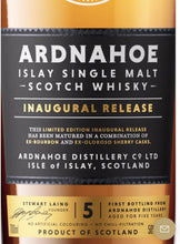 Load image into Gallery viewer, Ardnahoe Inaugural 5y first Release islay GP whisky 0,7l 50 % vol.