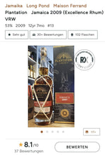 Laden Sie das Bild in den Galerie-Viewer, Plantation Jamaica 2009 2022 Spanish Orange Wine Cask XO 0,7l 53% vol. single cask Rum Fassabfüllung