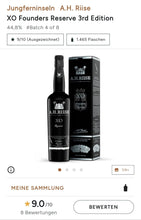 Laden Sie das Bild in den Galerie-Viewer, A.H.Riise XO Founders 2 blue 2022 Reserve 0,7l 44,3% vol. Rum limited - inn-out-shop