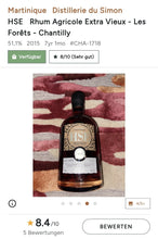 Load image into Gallery viewer, HSE Brut de Fût 2015 Forêt Chantilly Agricole Rum Extra Vieux 51,5% vol. 0,7l Fassstärke