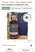 Chargez l'image dans la visionneuse de la galerie,RA Trinidad Caroni 1998 2024 0,5l 63,4% vol. Rum Artesanal #76