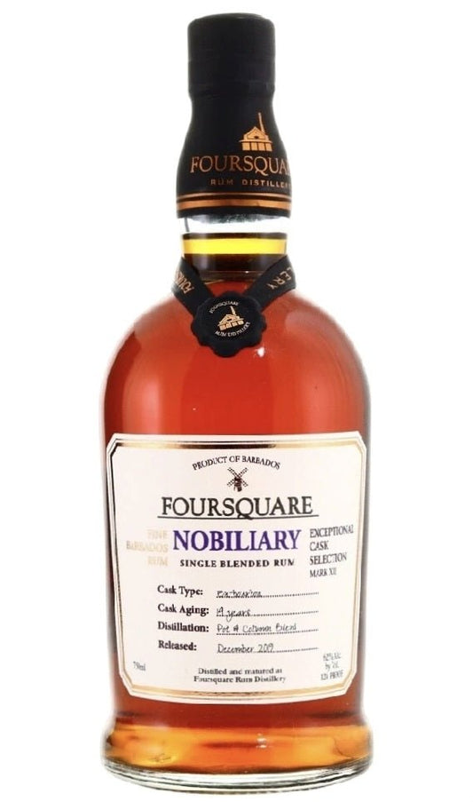 Foursquare Nobiliary Barbados 14y brut de fût 62% vol. 0,7l rhum