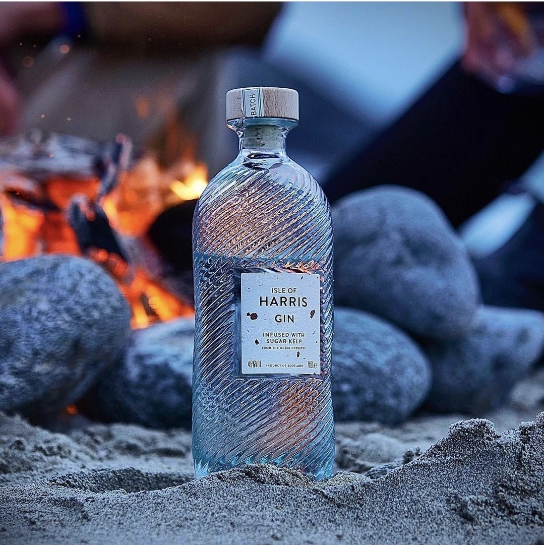 Isle of Harris gin écossais 0,7l 45% vol. Bouteille avec algues Outer Hebrid sugar kelp