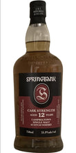 Load image into Gallery viewer, Springbank 12y 08.09.2021 o.Dose 0,7l 55,9% vol. Schottland Campbeltown
Ex-Bourbon